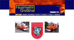 Desktop Screenshot of ffw-gressthal.de